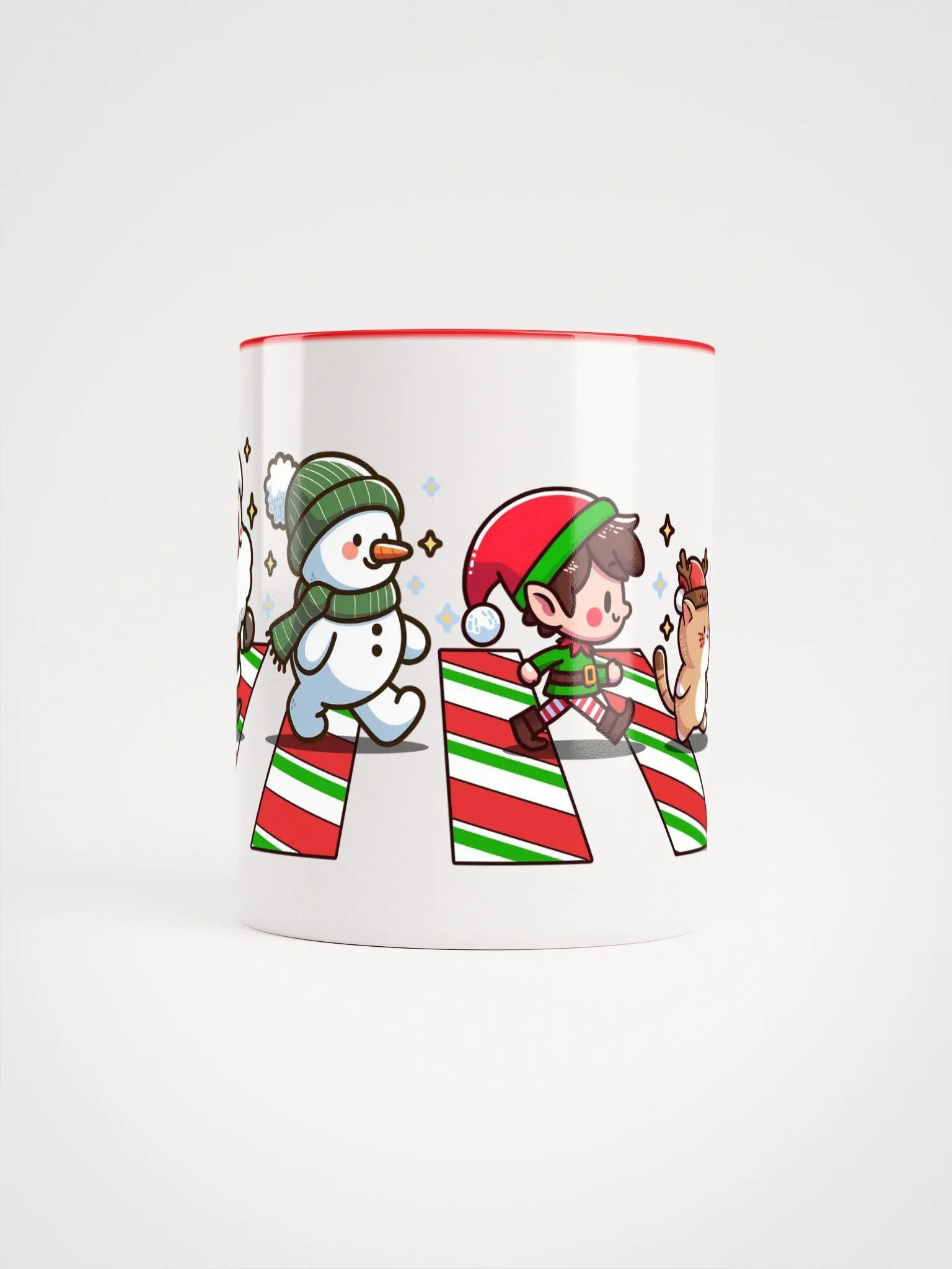 Santa gang crosswalk - colored mug product image (15)