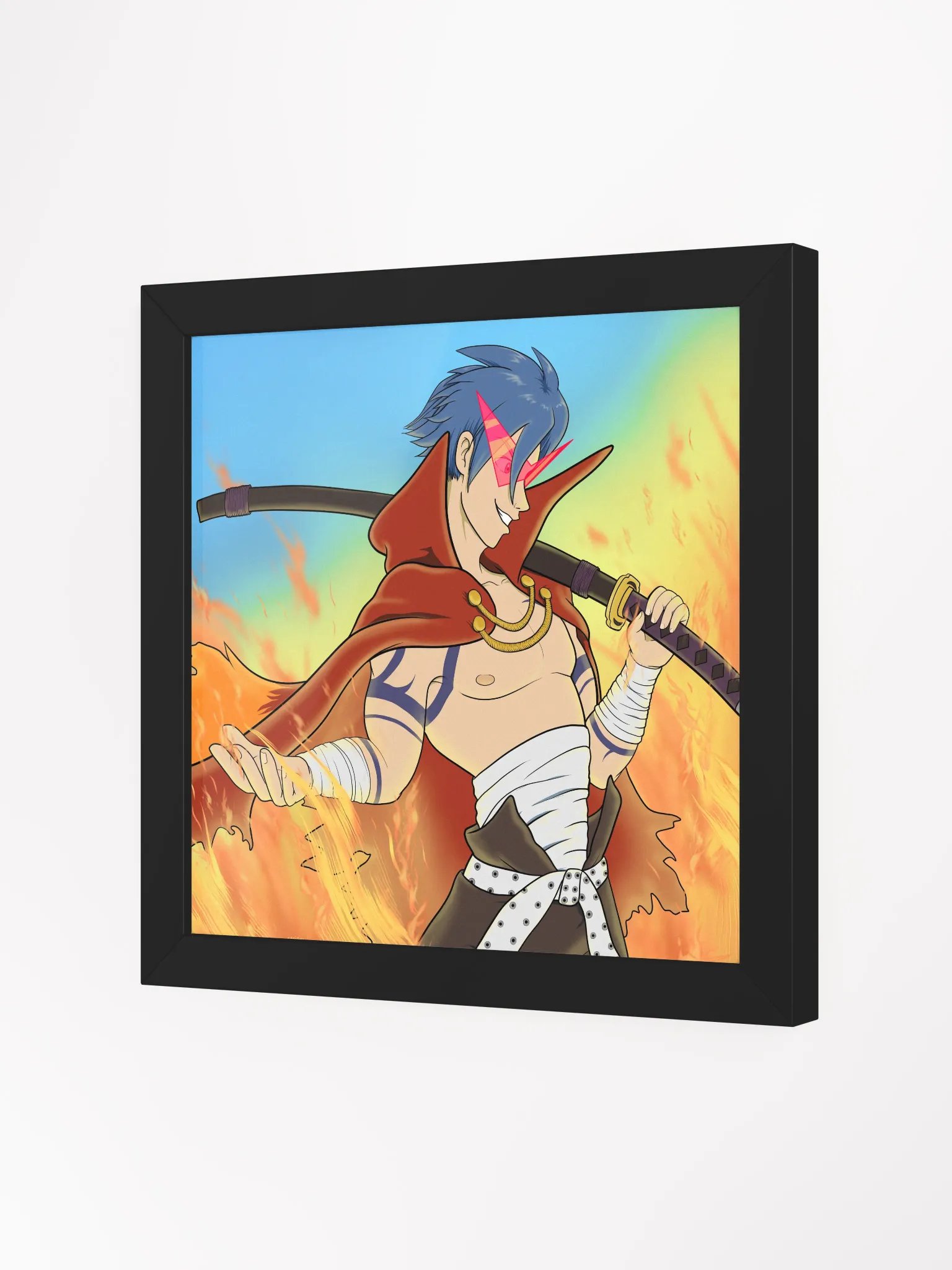 Supportive Bro Framed Print product image (6)