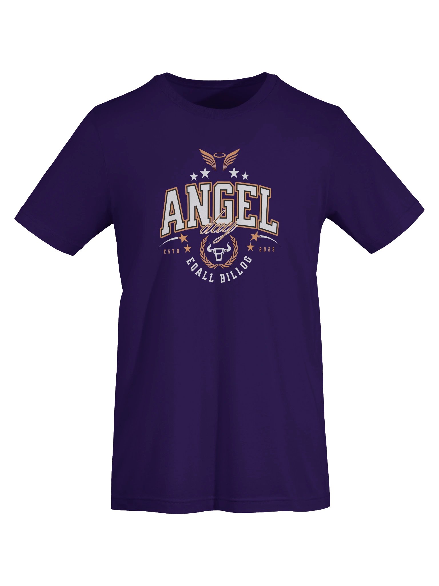 Bella Canvas_ANGEL Day Collection_ EQALL® Billog Campaign_Orange / White product image (7)