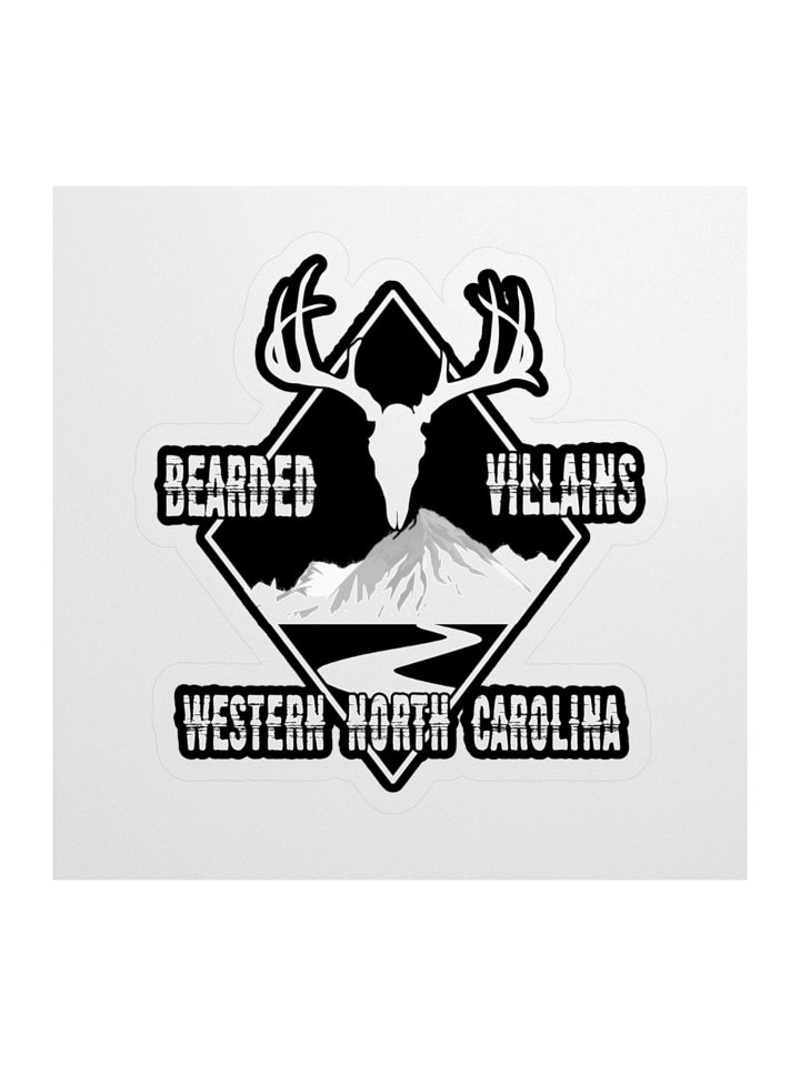 WNC Chapter logo kiss cut sticker product image (1)