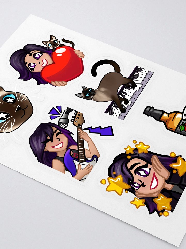 Emotes Sticker Sheet product image (2)