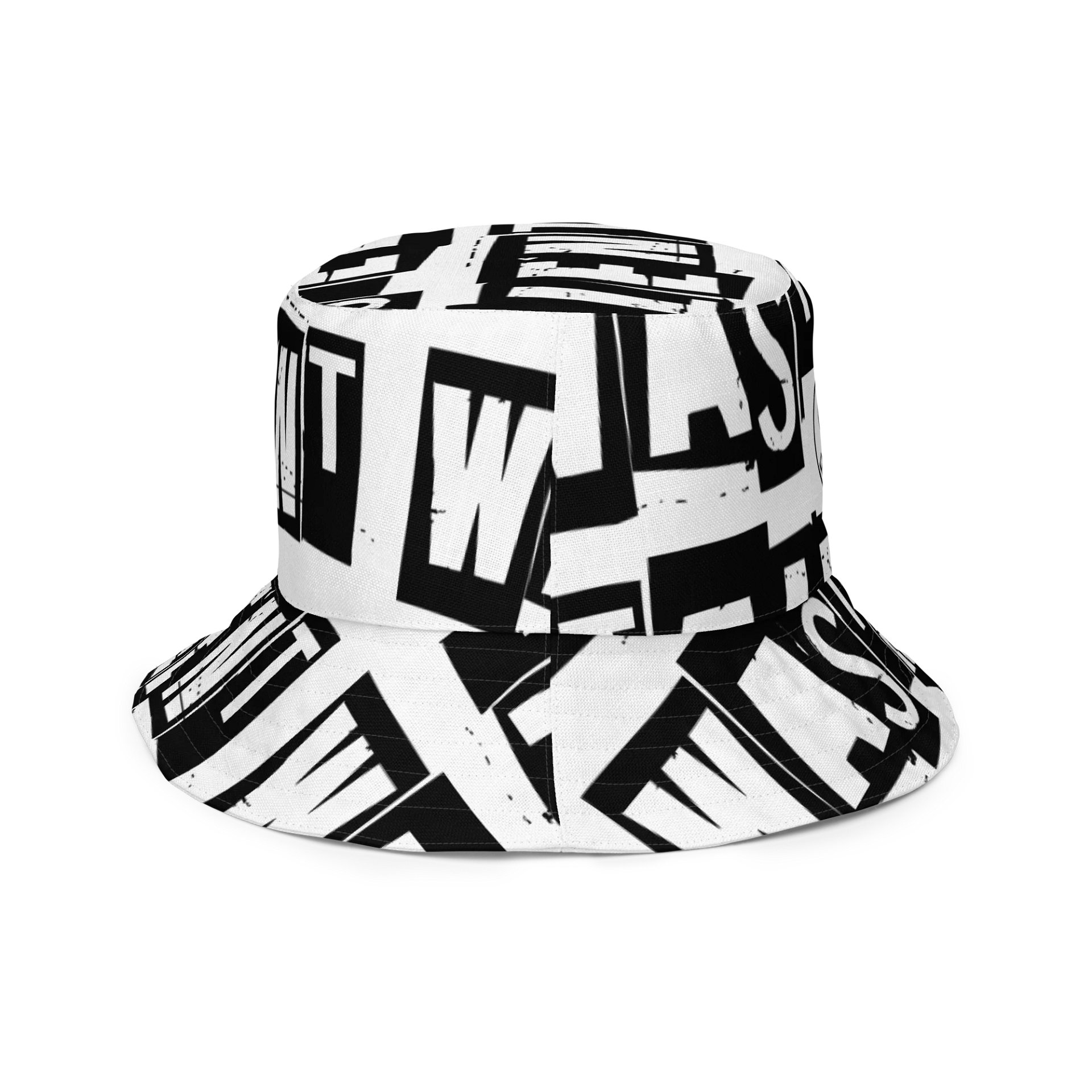 WASTED TALENT AOP LOGO BUCKET HAT product image (3)