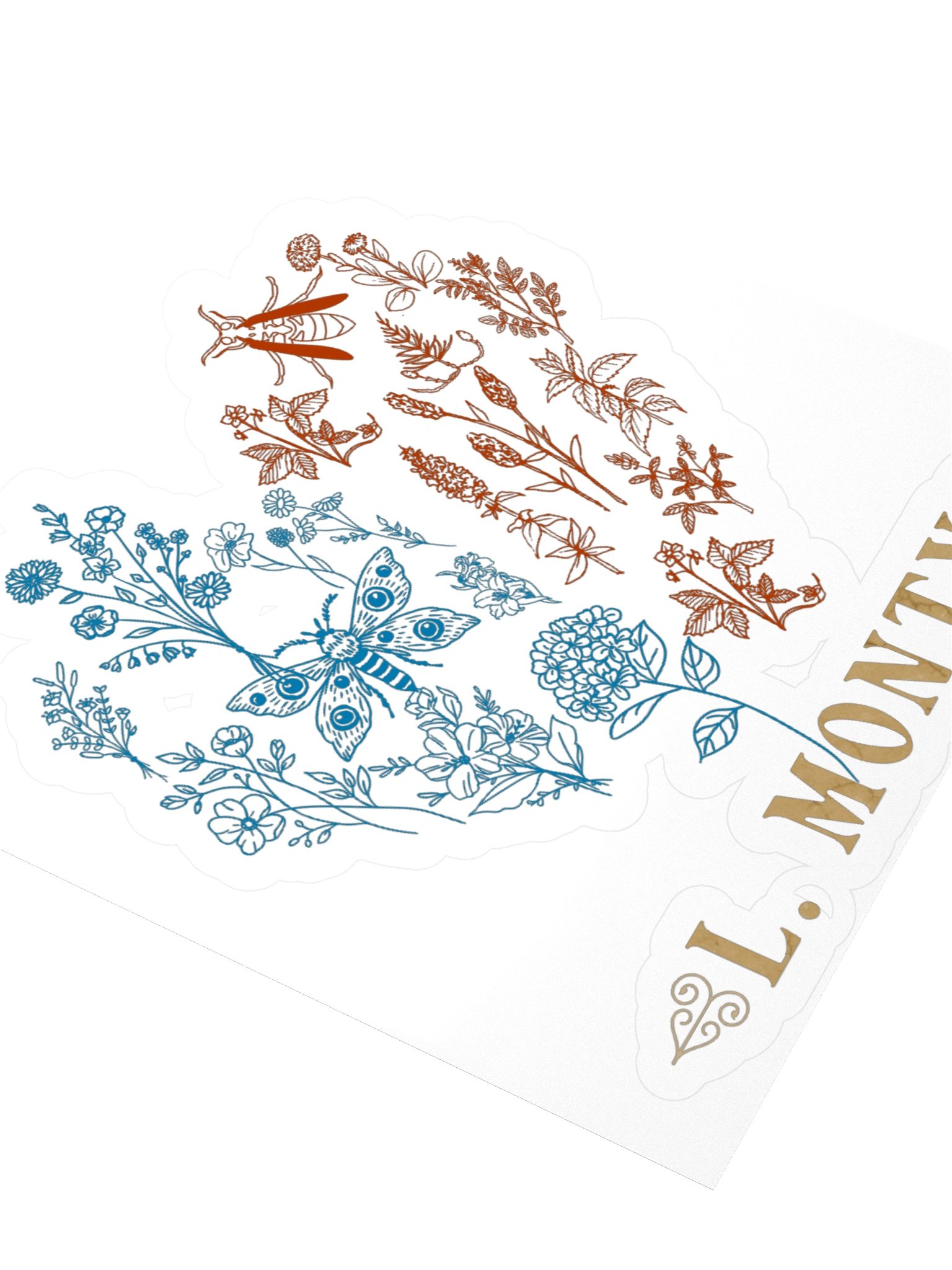 L. Monty Heart Sticker product image (3)