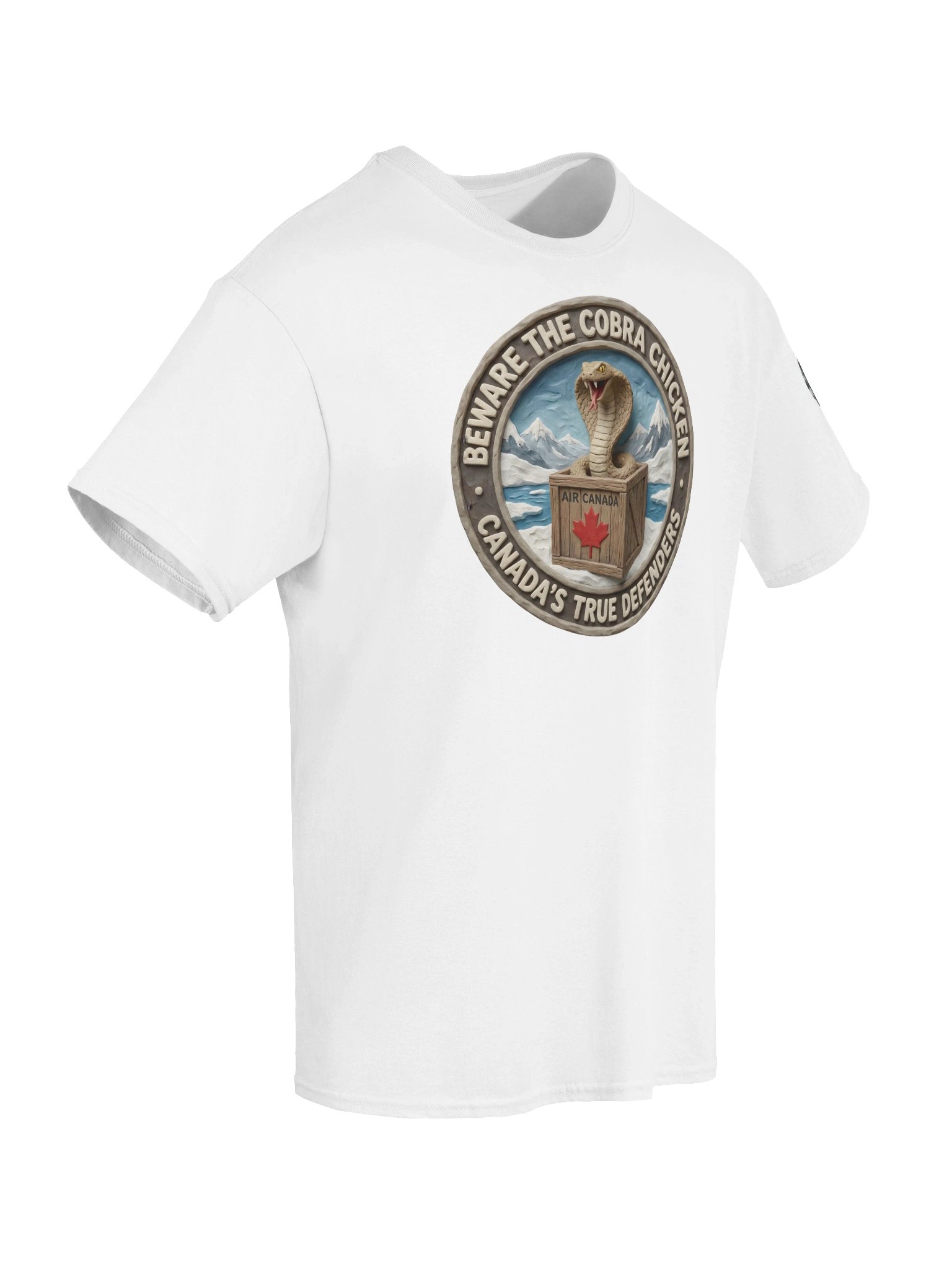 Beware the Cobra Chicken | Essential Character Tee (White) product image (8)