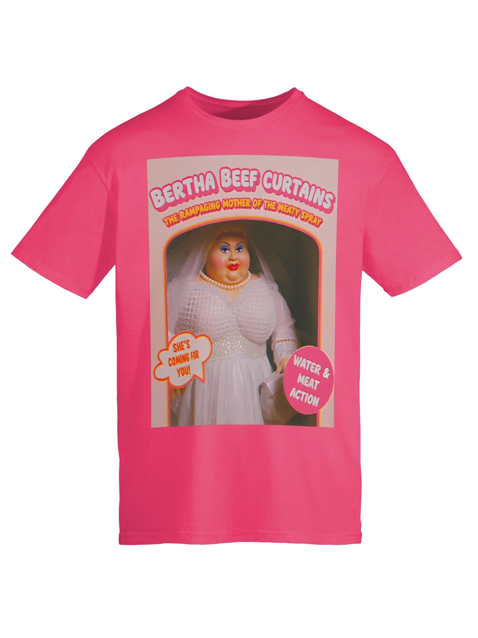666 Toys | Bertha Beef Curtains | Gildan Unisex Softstyle T-Shirt product image (5)