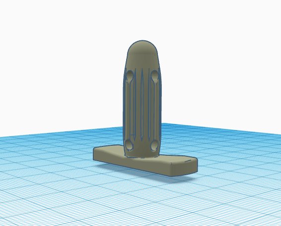 Honeycomb Pin (.STL) Digital Download File product image (1)