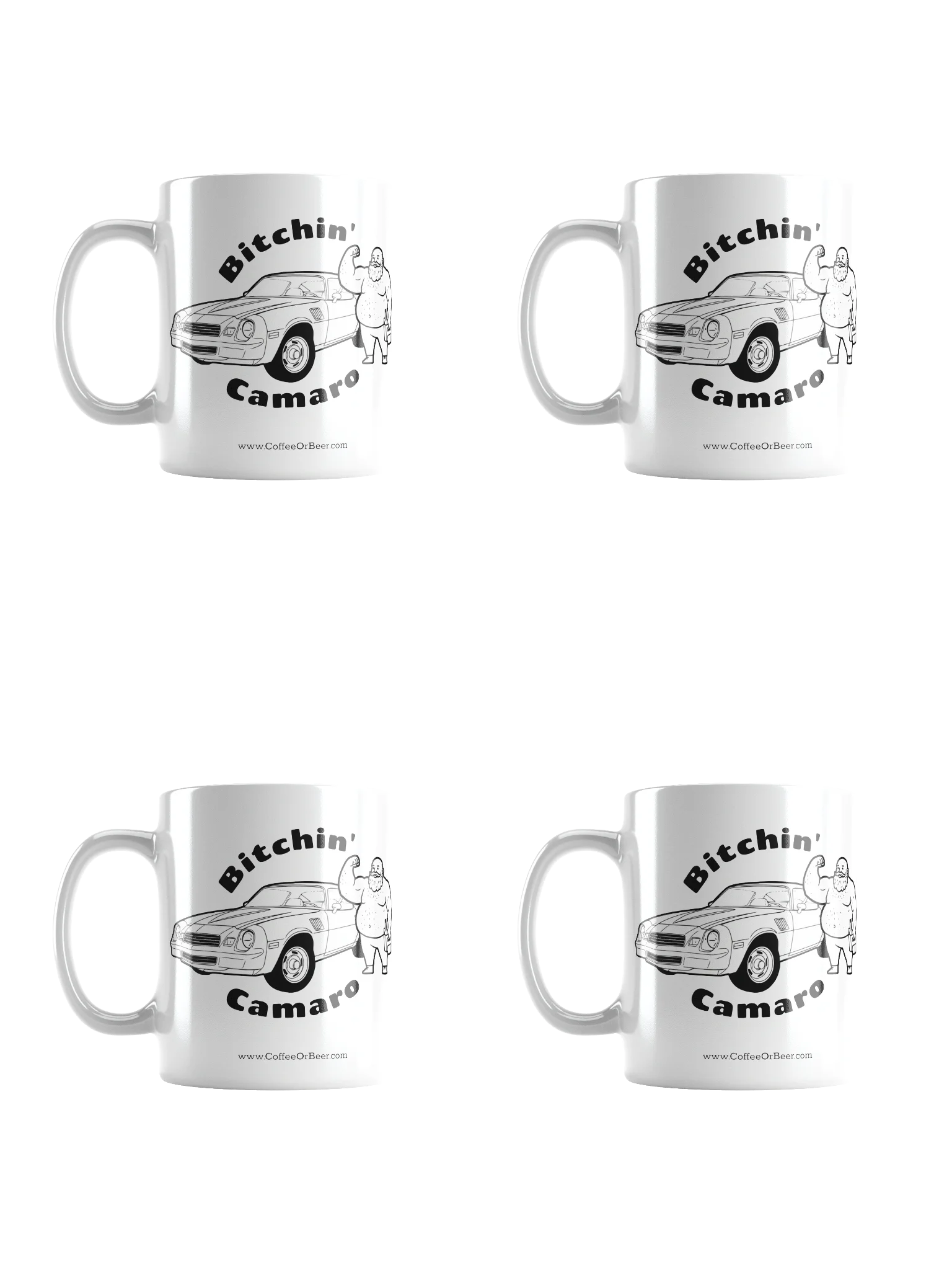 Bitchin' Camaro 4 Mug Set product image (2)