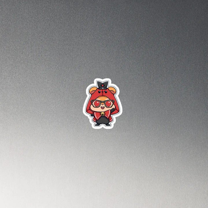 Kuma Cosplay: Cult Leader Magnet product image (2)