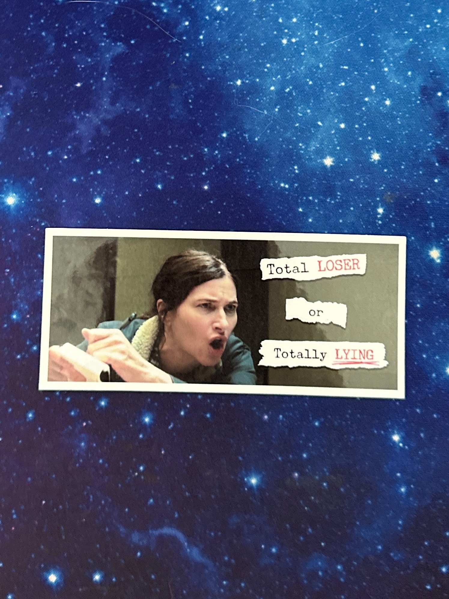 Agatha "Total loser or totally lying" product image (1)