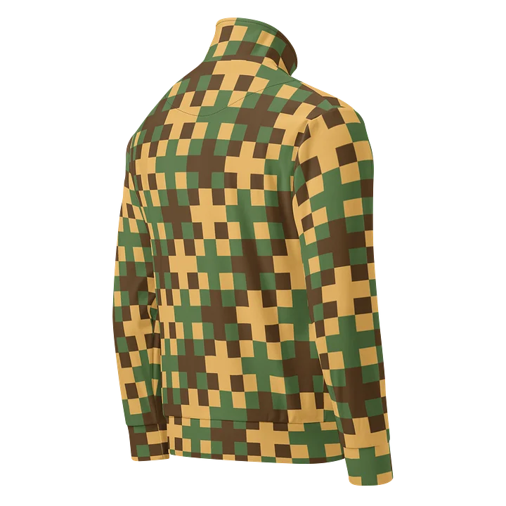 Geometric Woven Pattern Track Jacket product image (2)