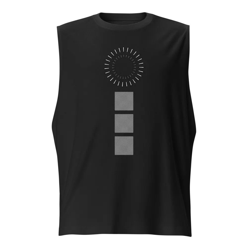 Squares and circle Muscle Tank product image (1)