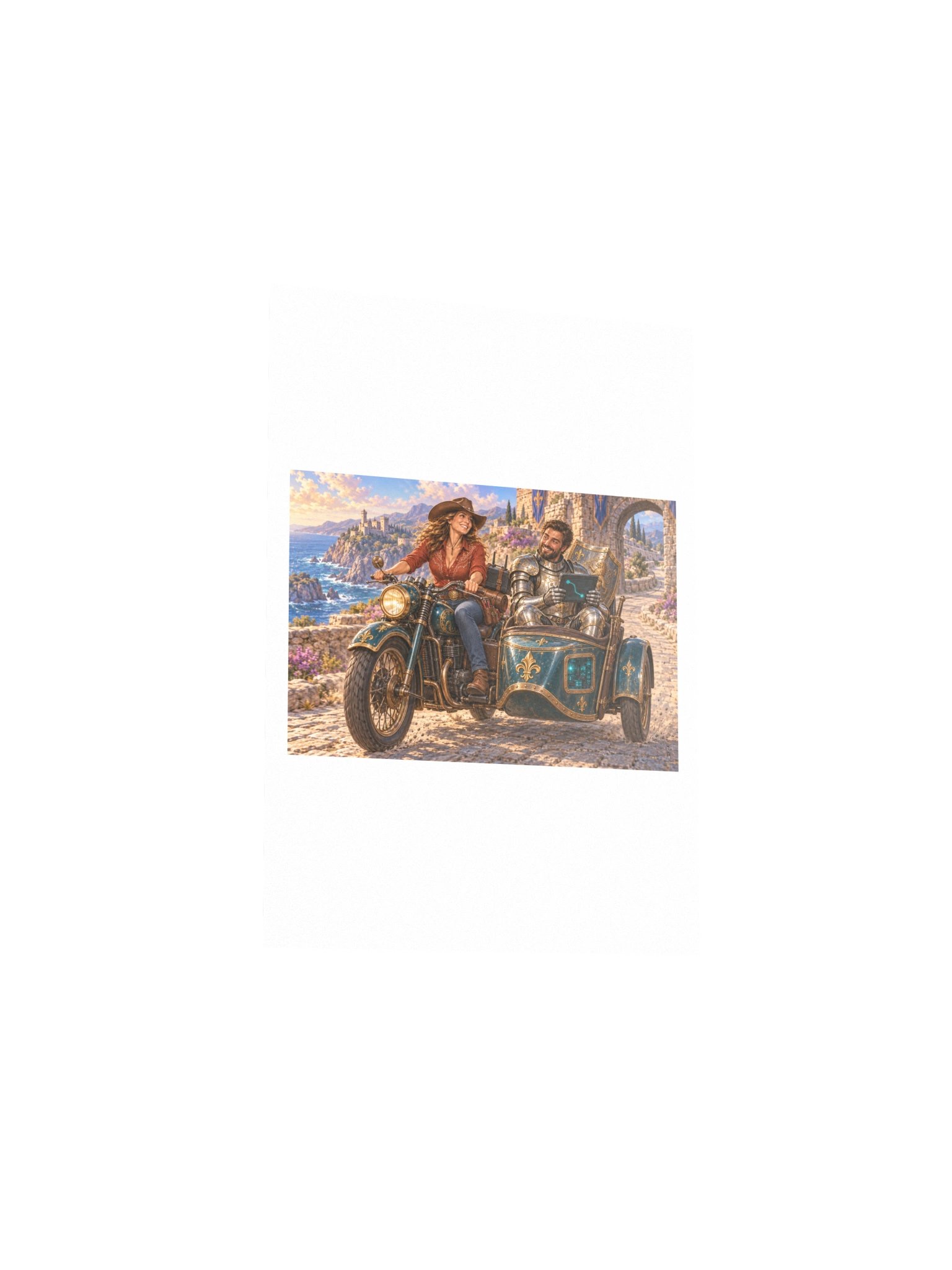 Route Optimization Small Art Print product image (3)