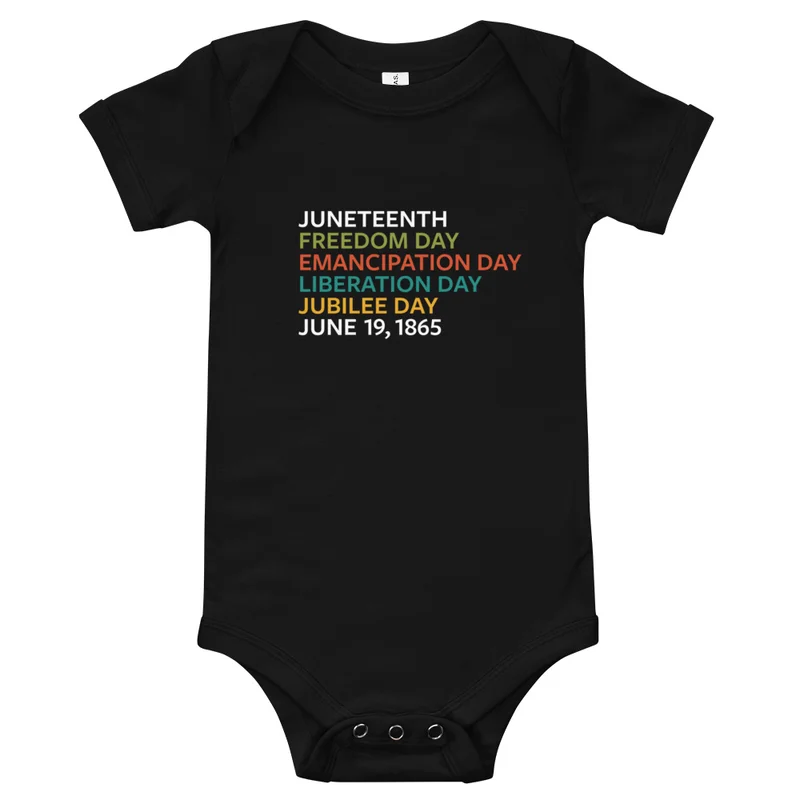 Emancipation Day Onesie Image 1