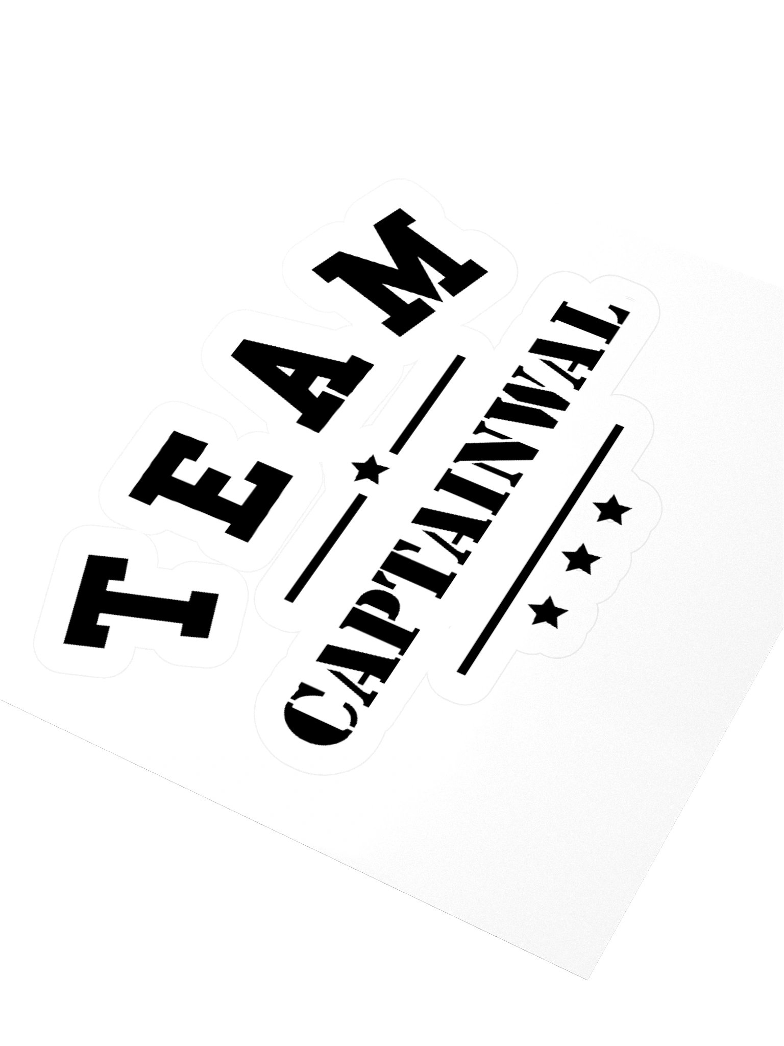 De Team Captainwal Stickers product image (7)