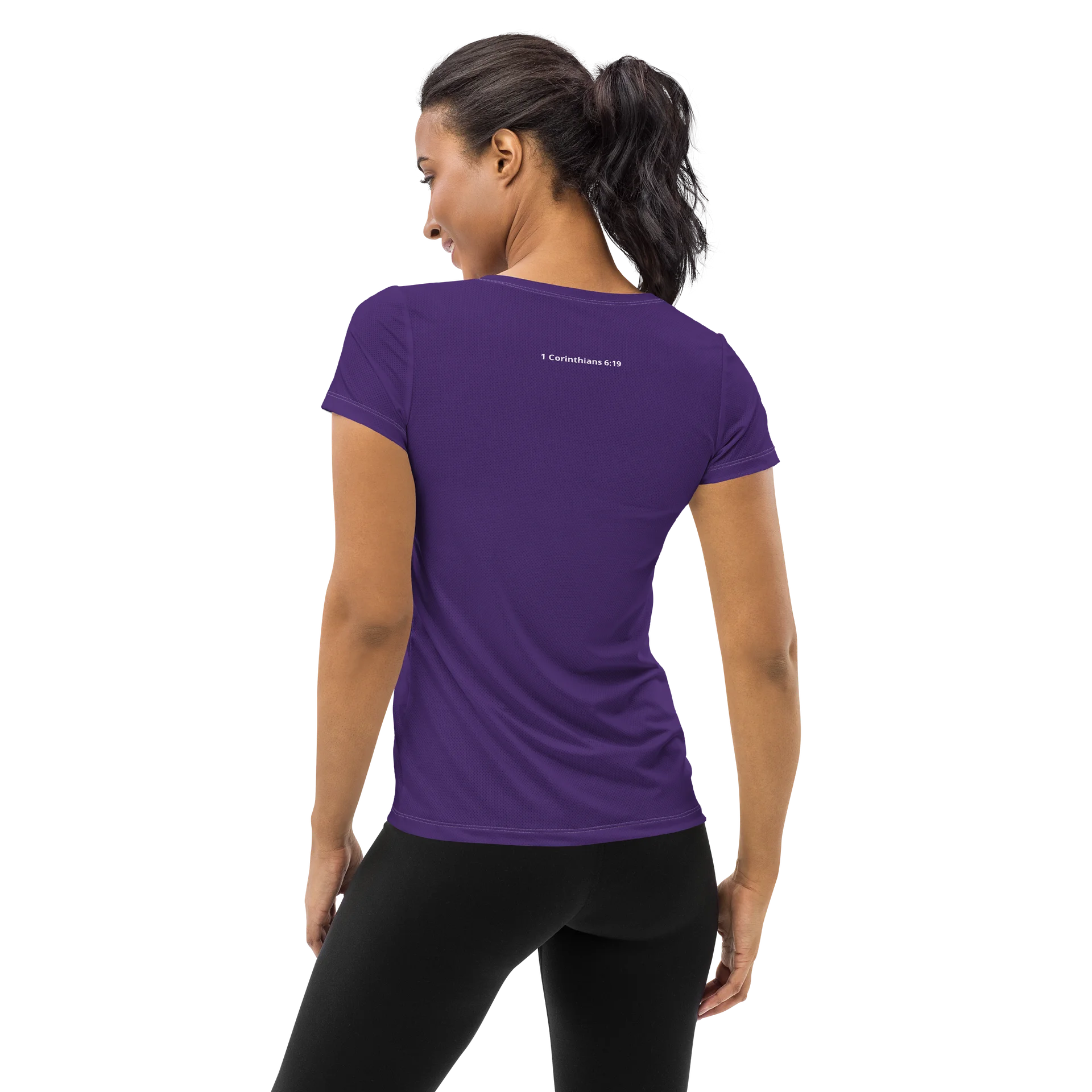 His House Womens Performance T-Shirt - Purple product image (2)
