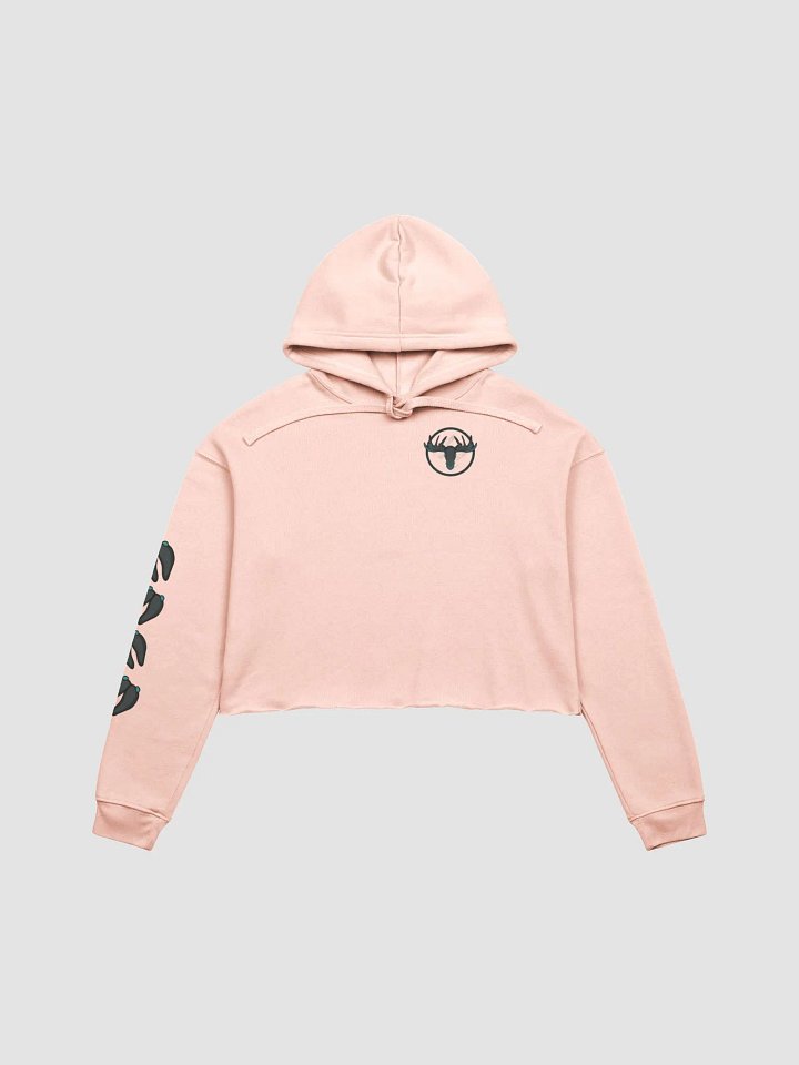 Moose Tracks/Logo Crop Hoodie product image (1)