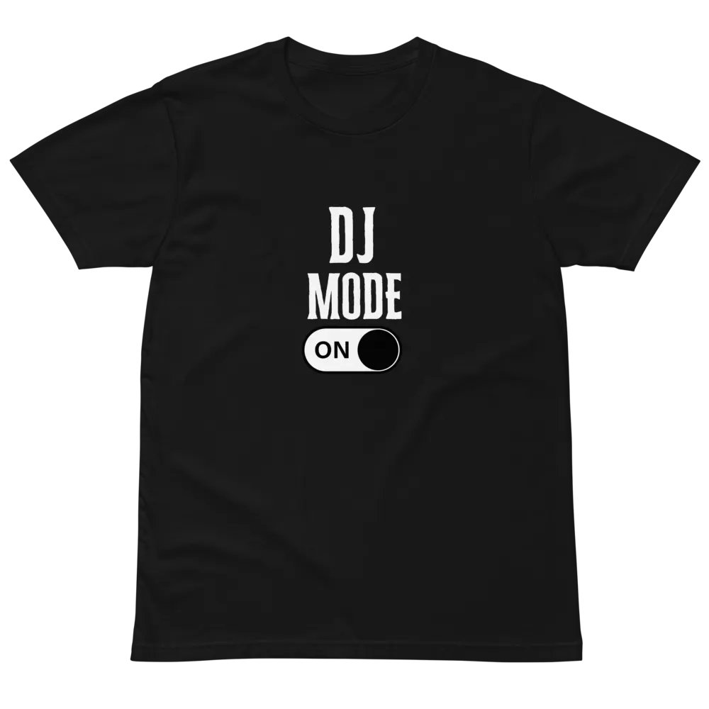 DJ MODE ON Premium T-Shirt product image (2)