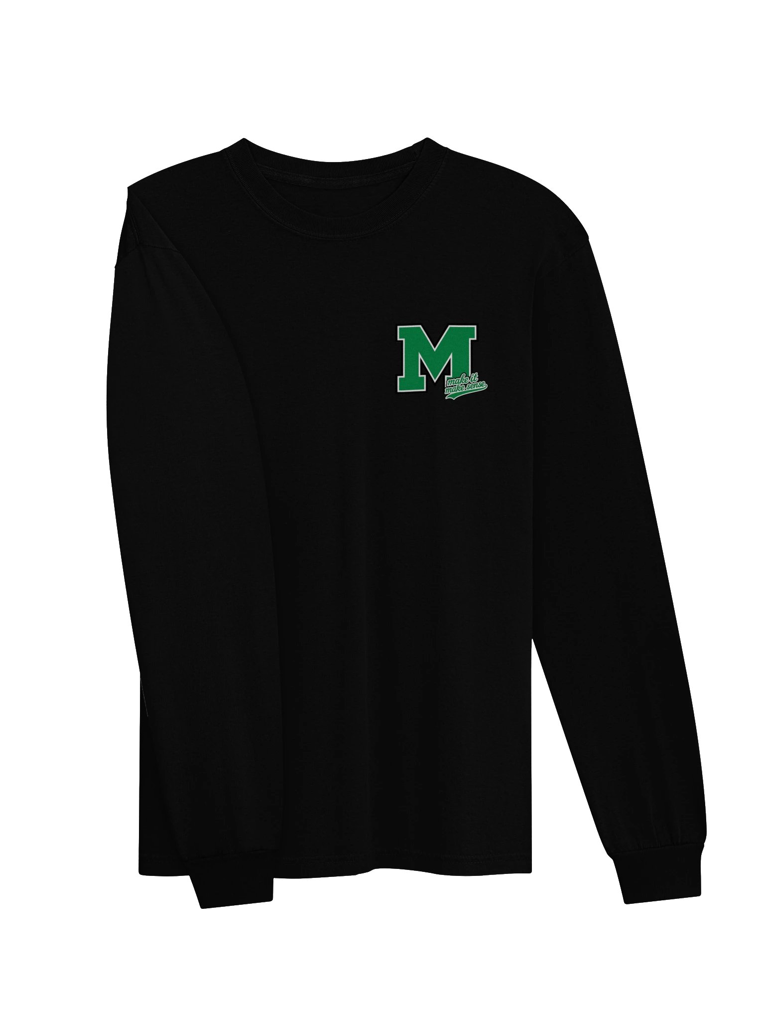 MIMS Green Varsity Logo Long Sleeve product image (3)