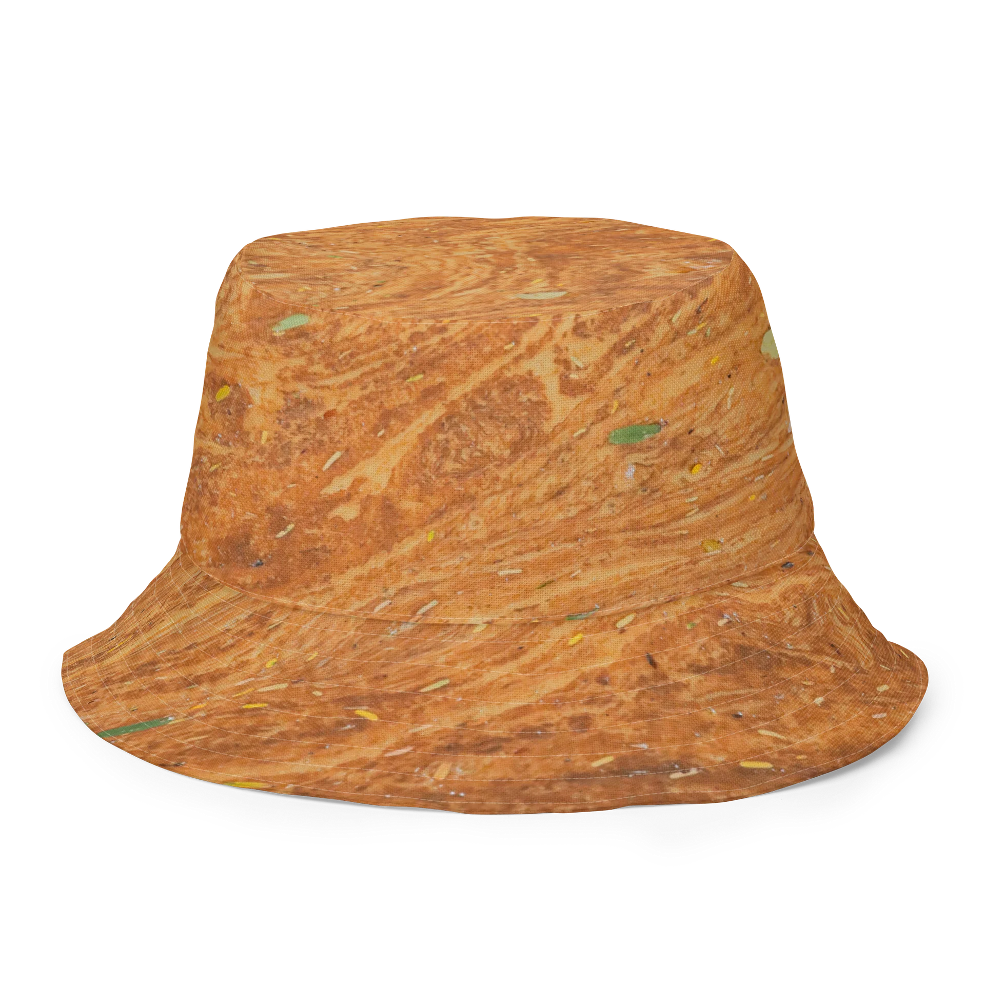 Verdant Life / Terracotta Tea All-Over Print Reversible Bucket Hat product image (7)