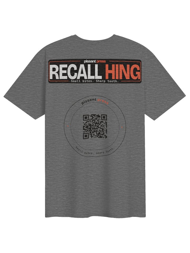 Recall Hing T-Shirt product image (2)