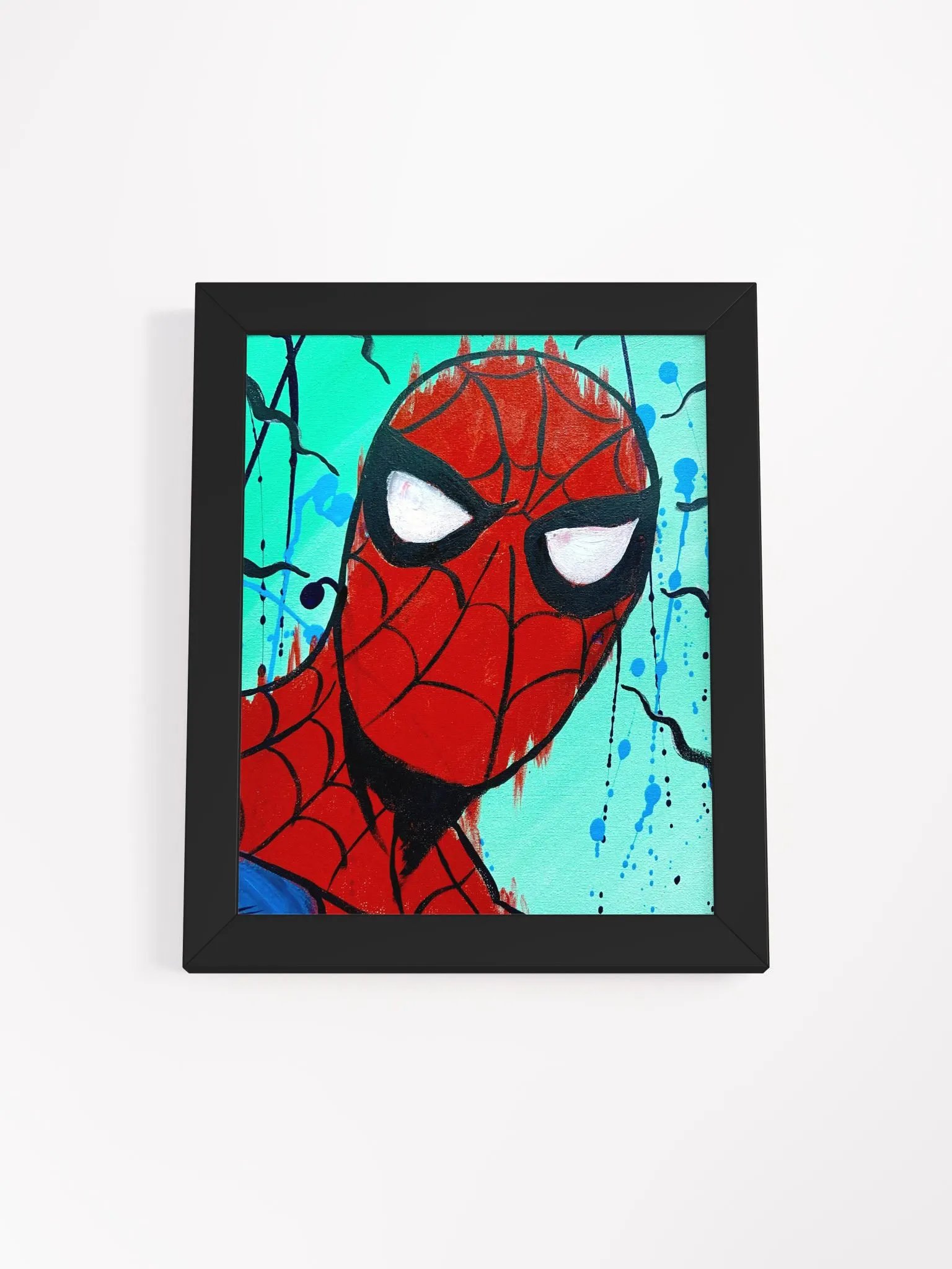 Spider Man Guy Abstract (Framed Print) product image (1)