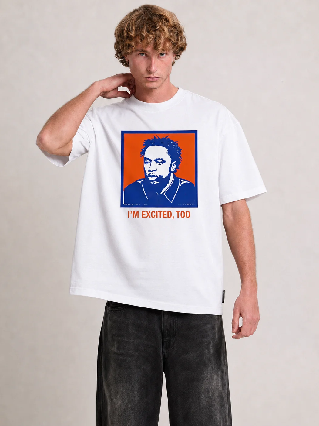 I’m Excited Too Shirt – Funny Positive Statement Graphic Tee product image (1)