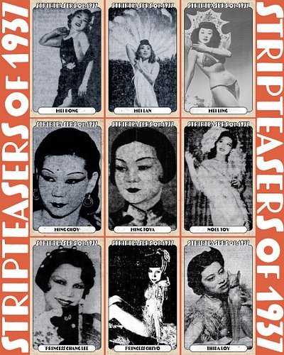 A lineup of #stripteasersof1937 in celebration of #aapiheritagemonth. (2/2)

MEI DONG
MEI LAN
MEI LING
MING CHOY
MING TOYA
PR...