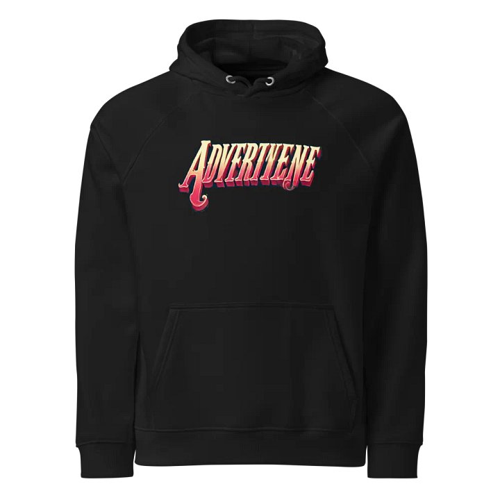 ADVERTENE Gradient Eco Raglan Hoodie product image (1)