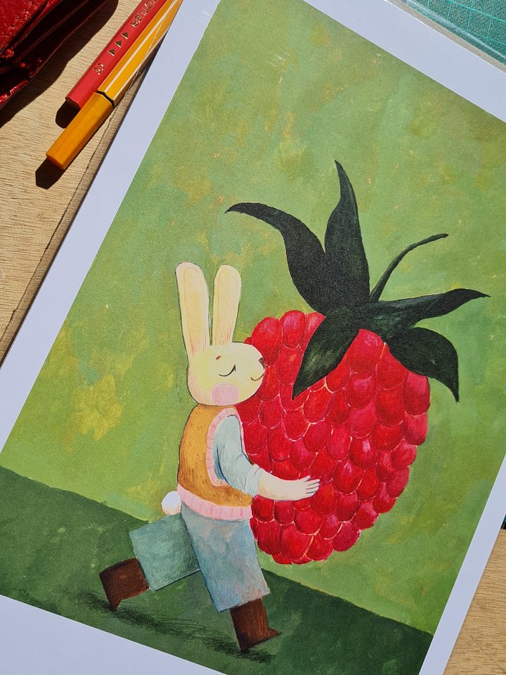 Summer Fruit Print A4 product image (2)