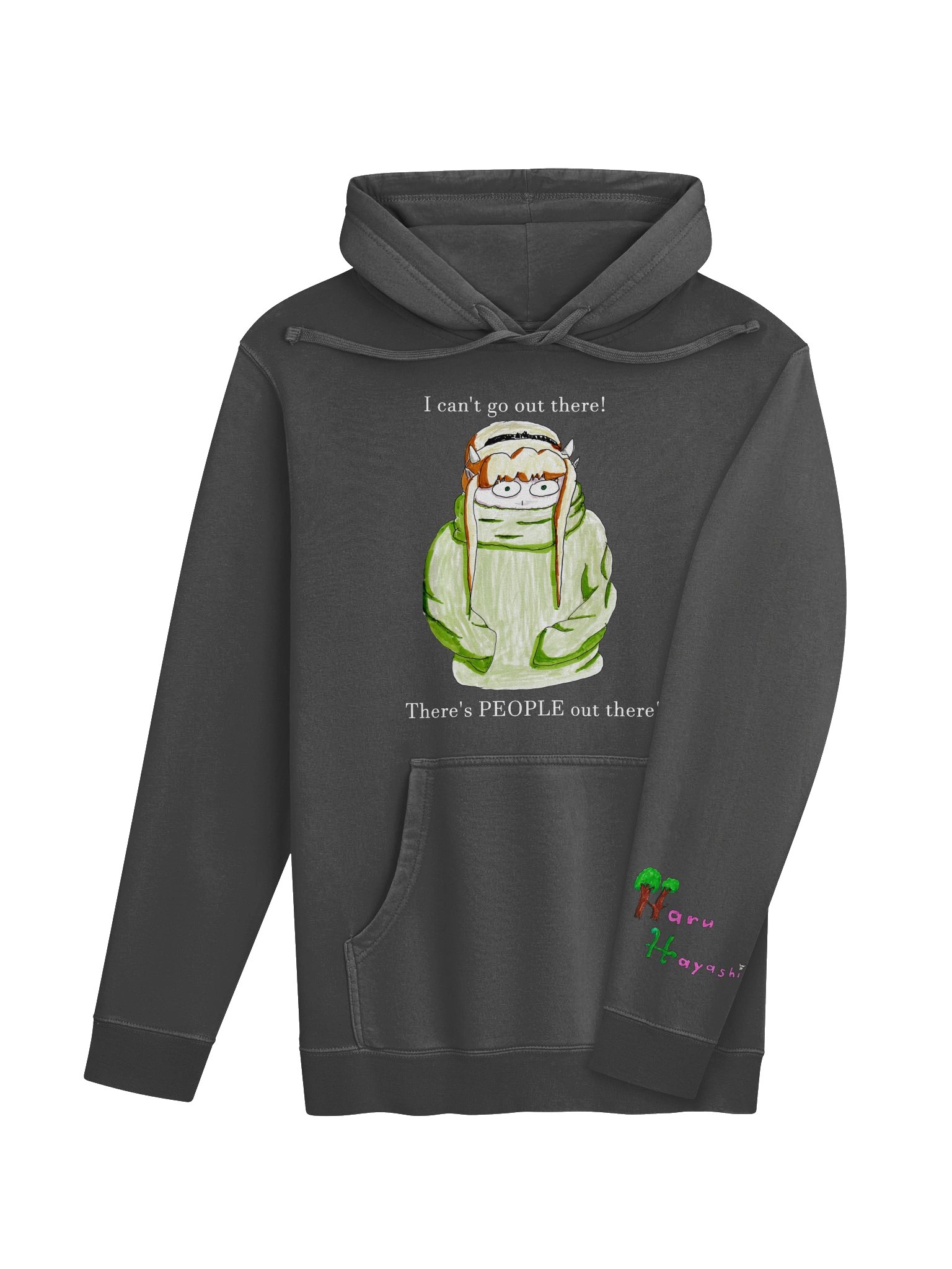 There's People Out There Hoodie product image (4)