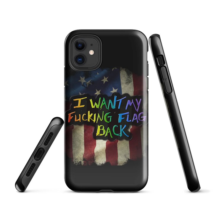 Patriotic Protest iPhone® Tough Case product image (1)