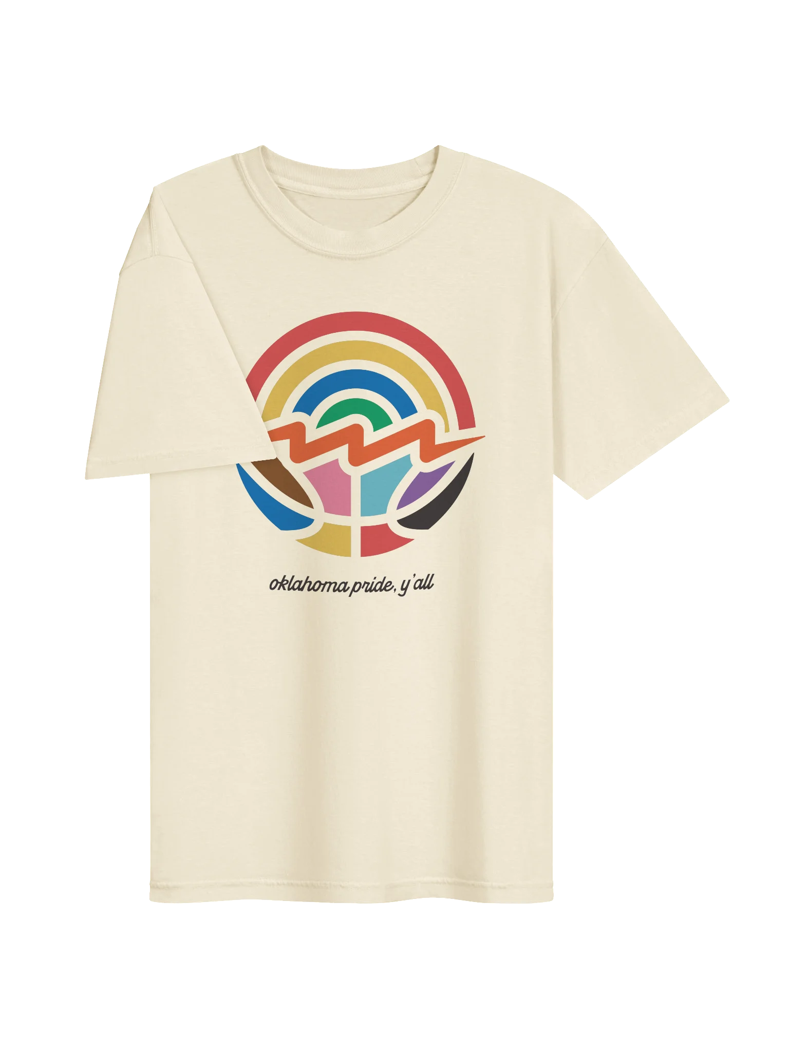 Oklahoma Love and Thunder Pride Tee product image (5)