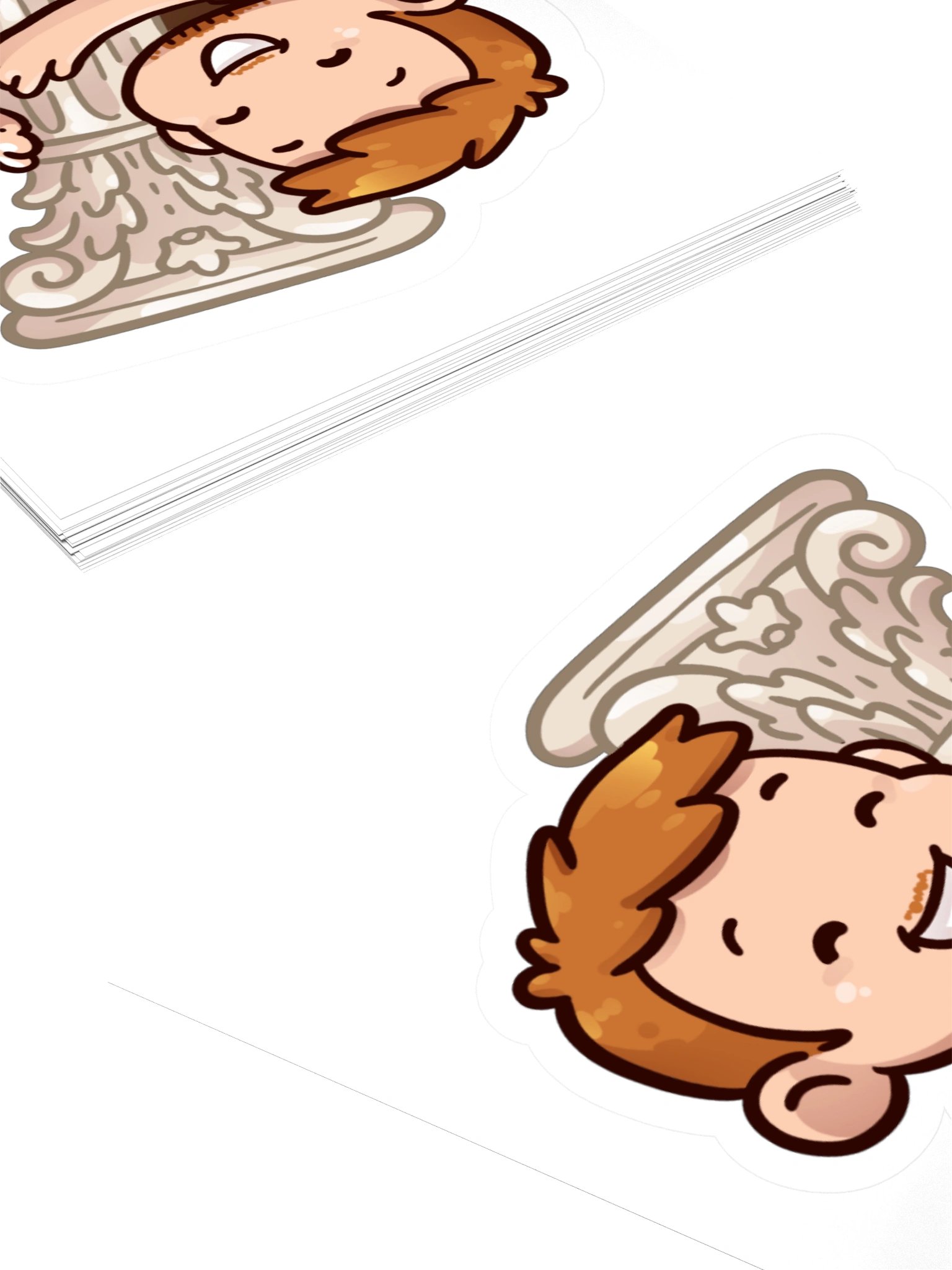 Dan and his Corinthian Column Sticker product image (5)