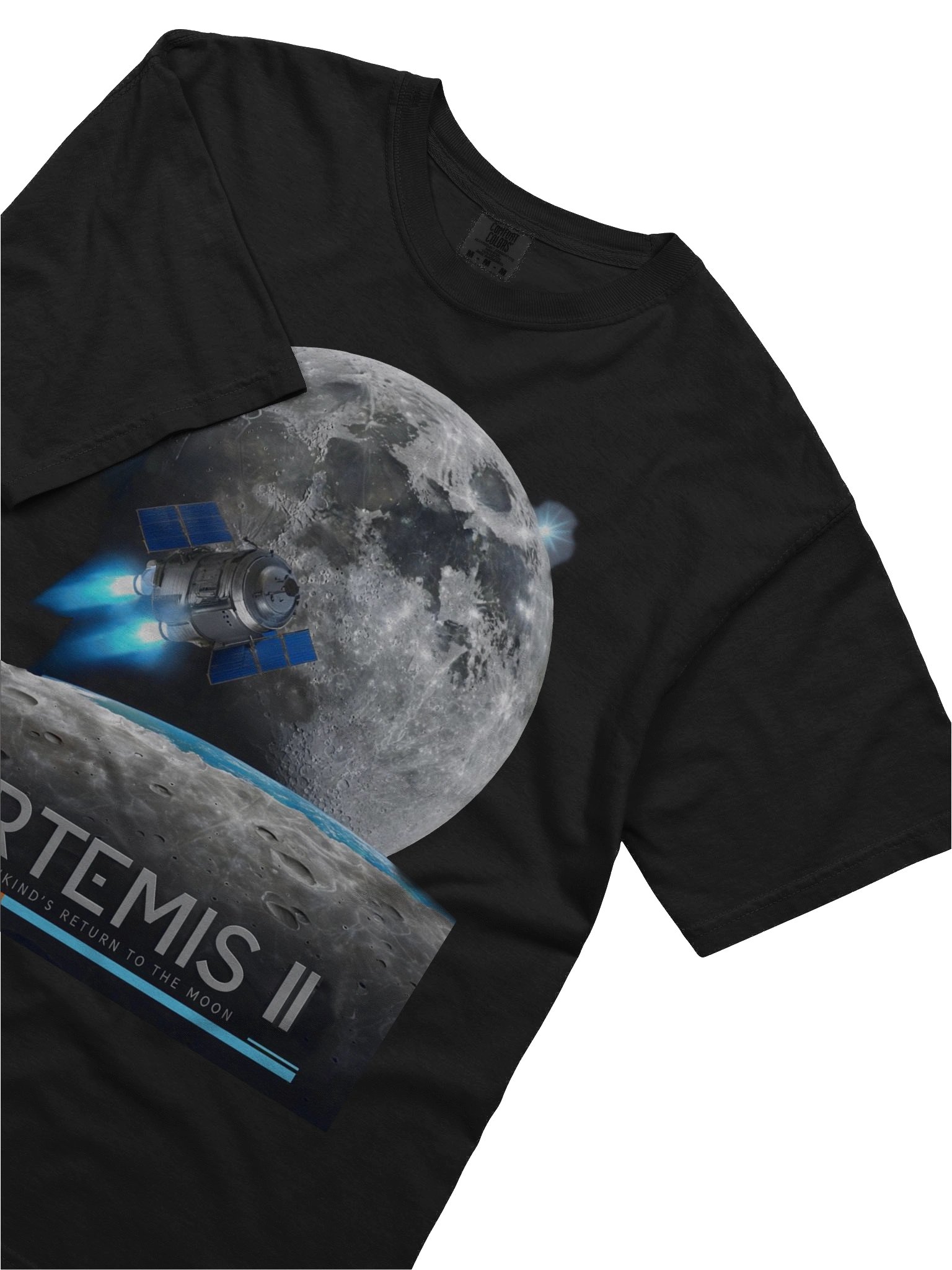 Artemis II Moon Mission T-Shirt Space Graphic Tee product image (5)