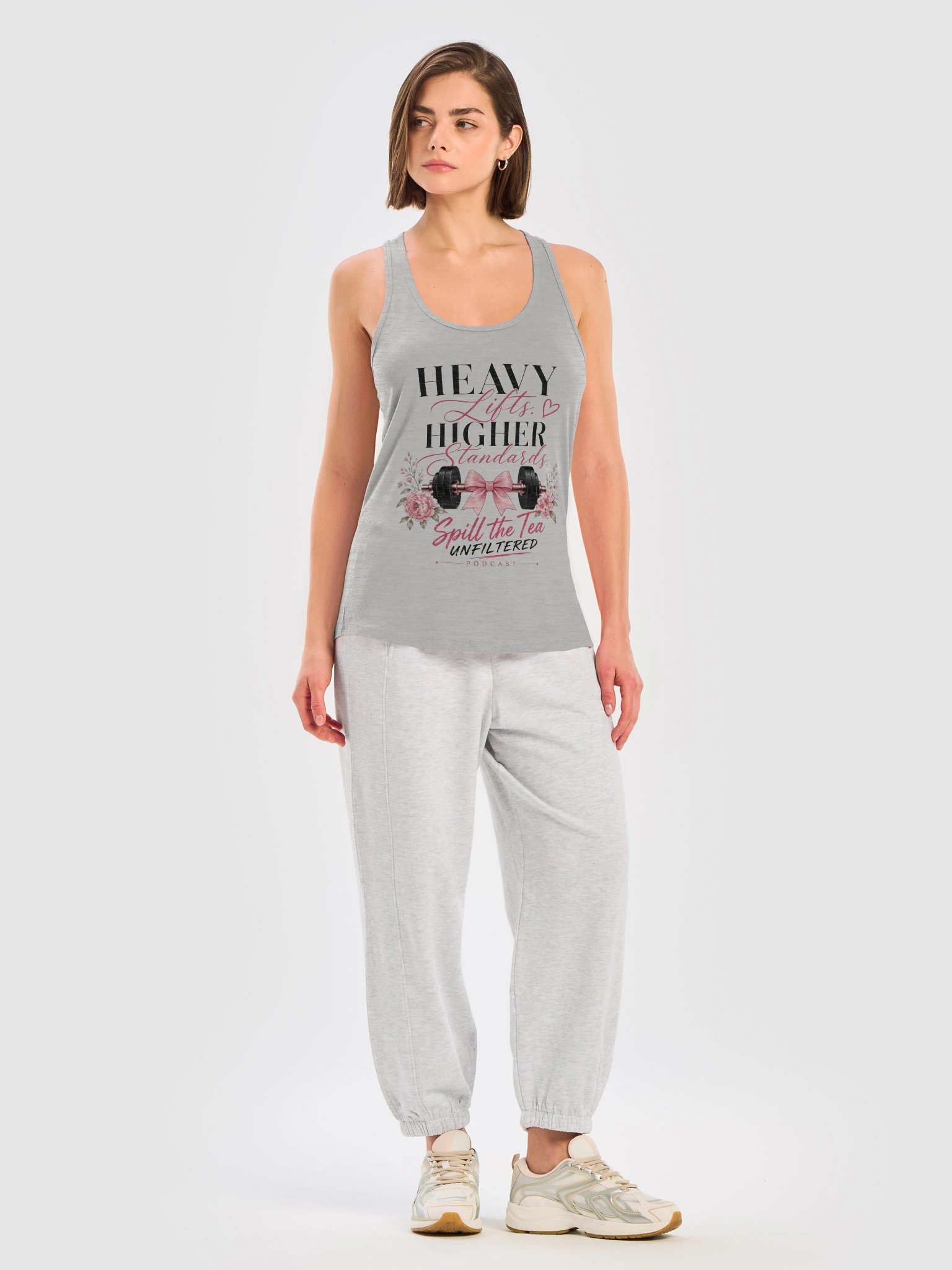 Heavy Lifts Higher Racerback Tank product image (19)