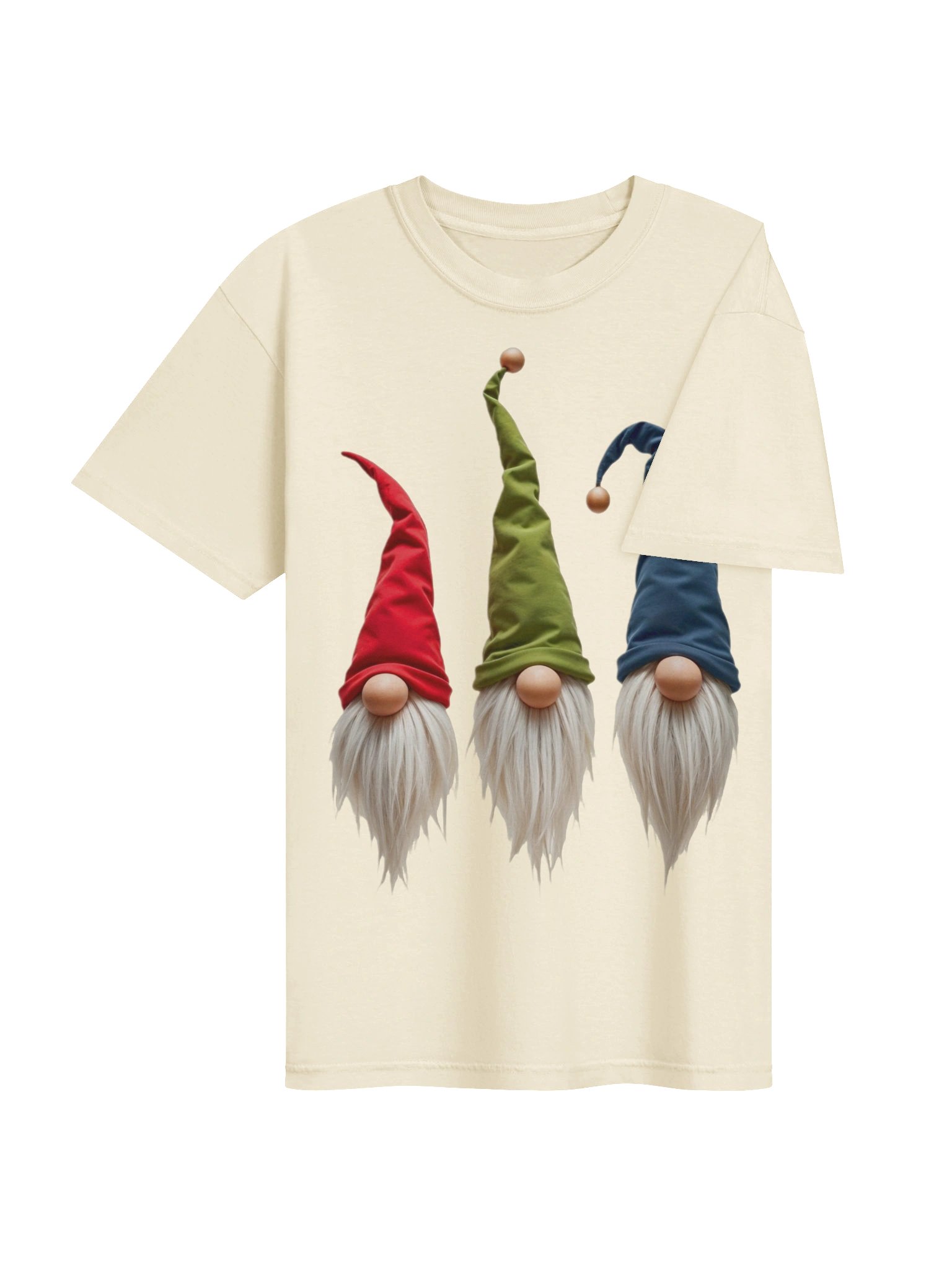 Colorful Gnome Beard Trio Tee product image (36)