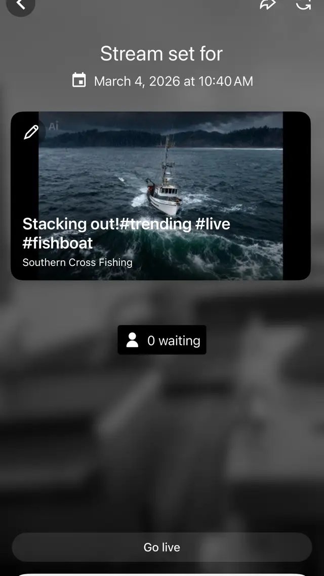 Links here https://www.youtube.com/live/31r9292L7aE?si=6TE6_MWHikv8o43h #live #tiktok #fishing 