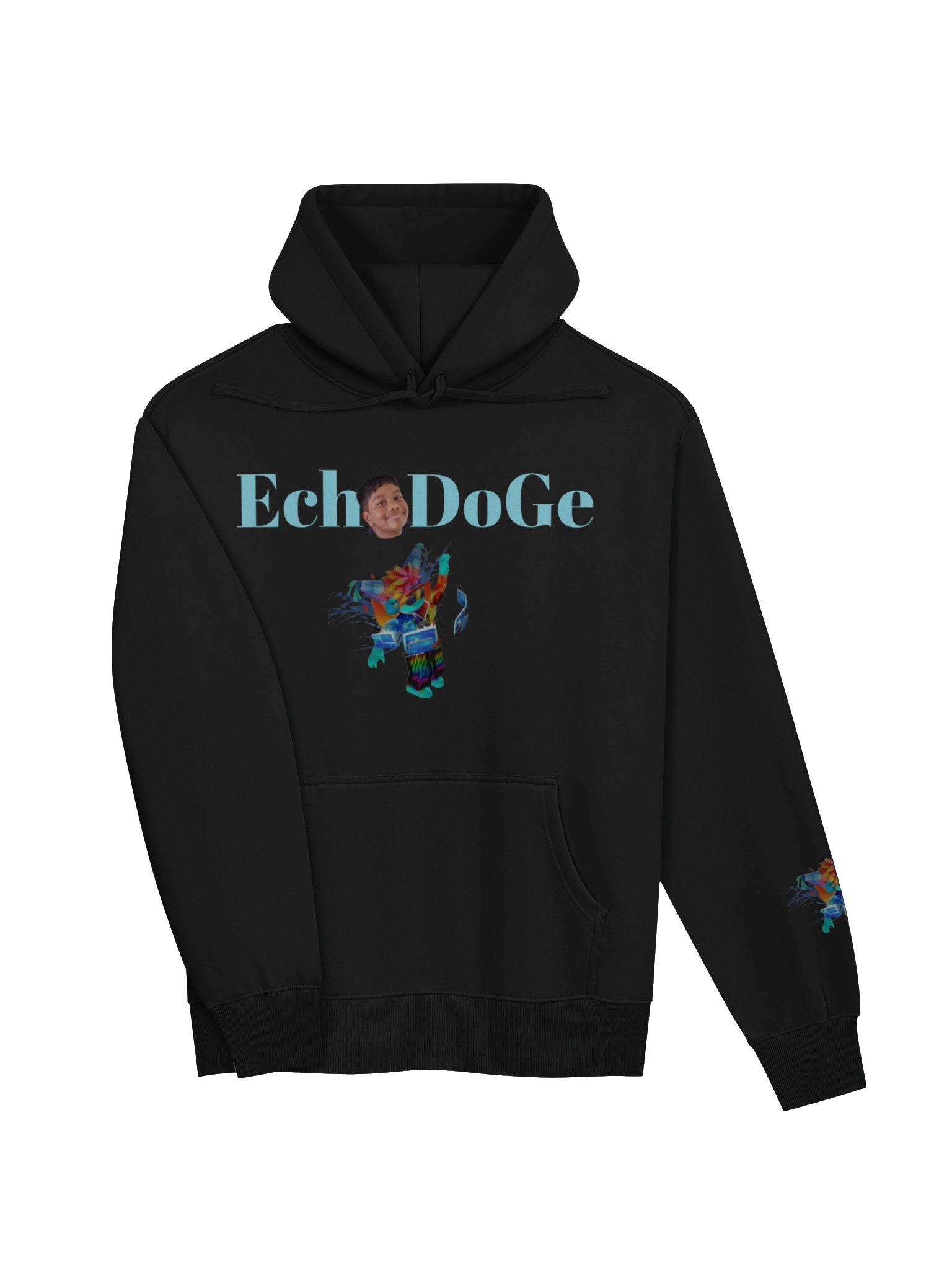 EchoDoGe Unisex Hoodie product image (3)