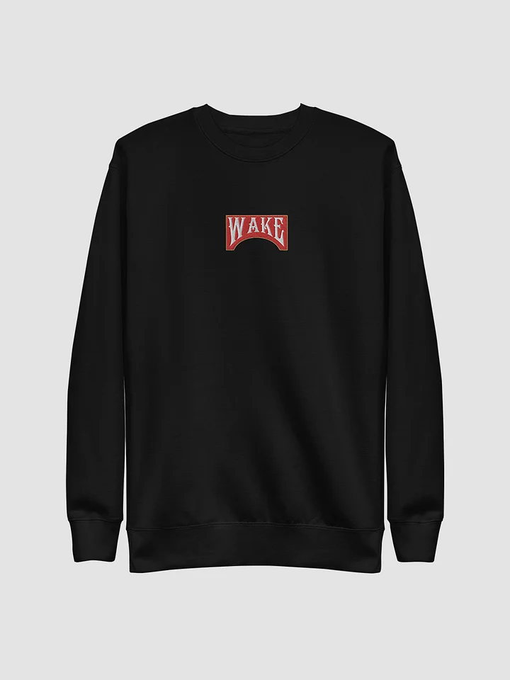 MSU Wake Card Crewneck (Red) product image (1)
