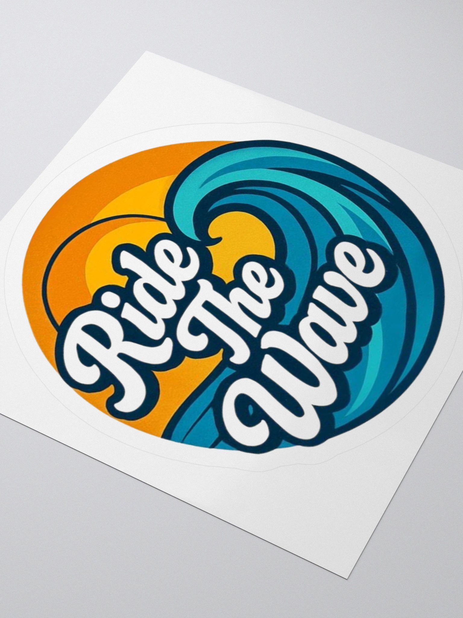 Ride The Wave Sticker product image (3)