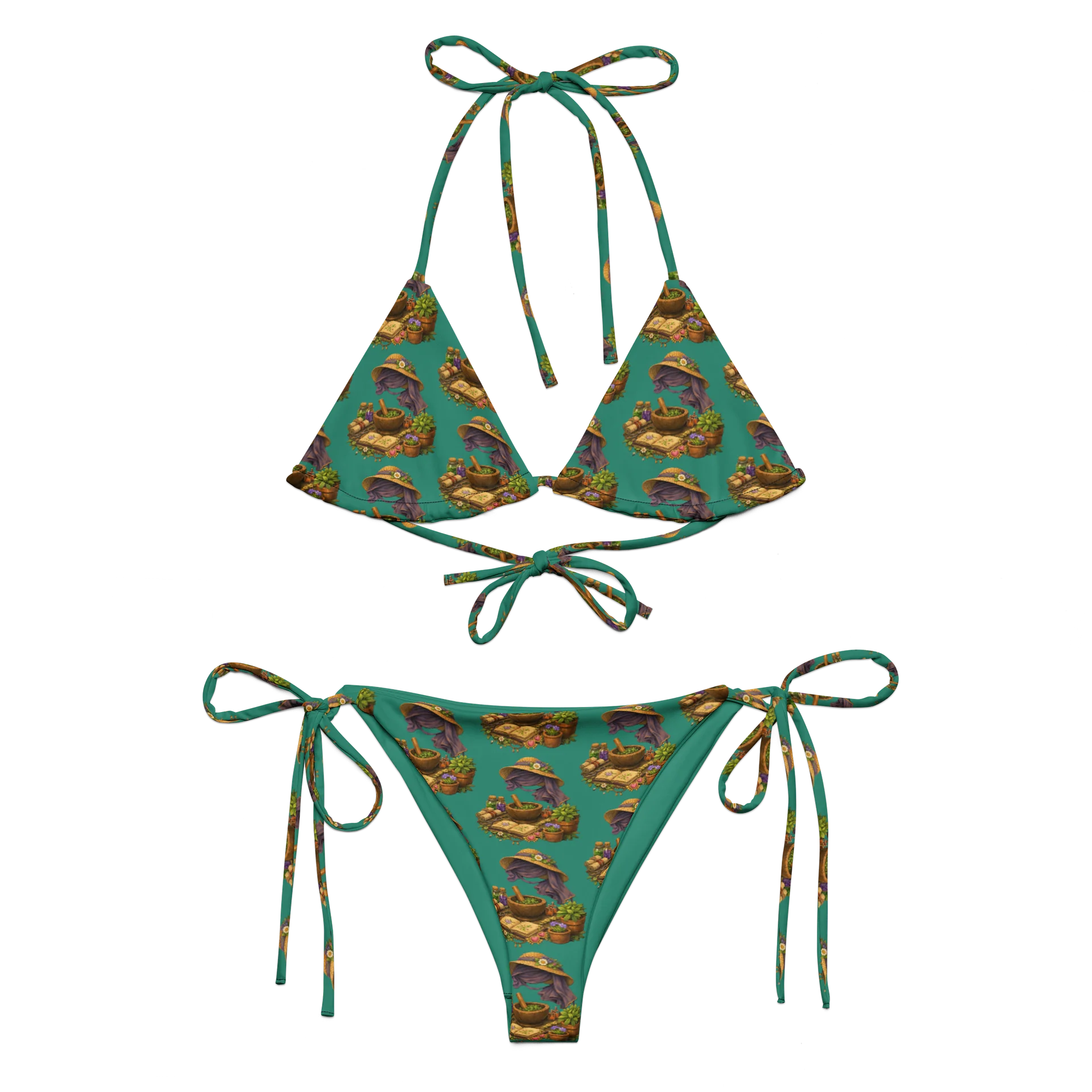 Kingdom Herbalist 2 Recycled Bikini Set product image (2)