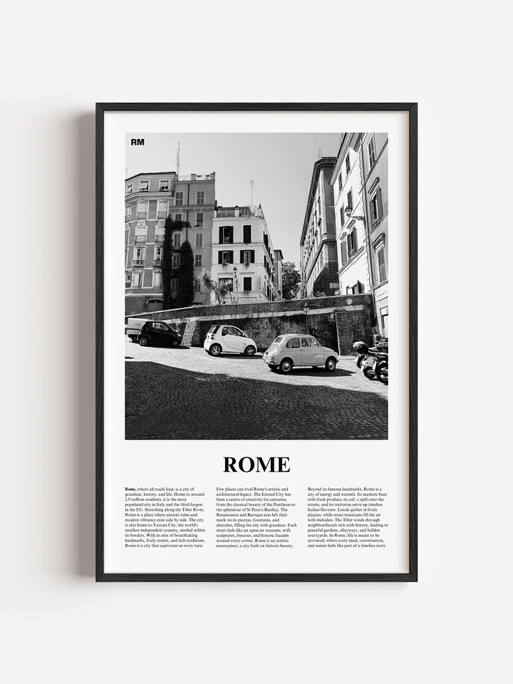 Rome 06 Newspaper Poster product image (1)
