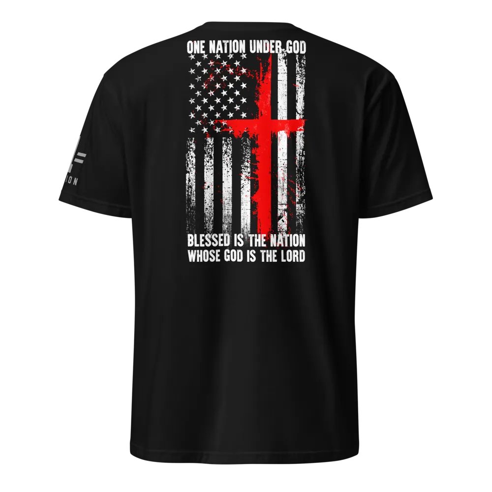 One Nation Under God Grunge Cross product image (1)