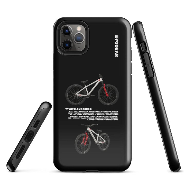 Black Dirtlove Core 2 iPhone Case product image (5)