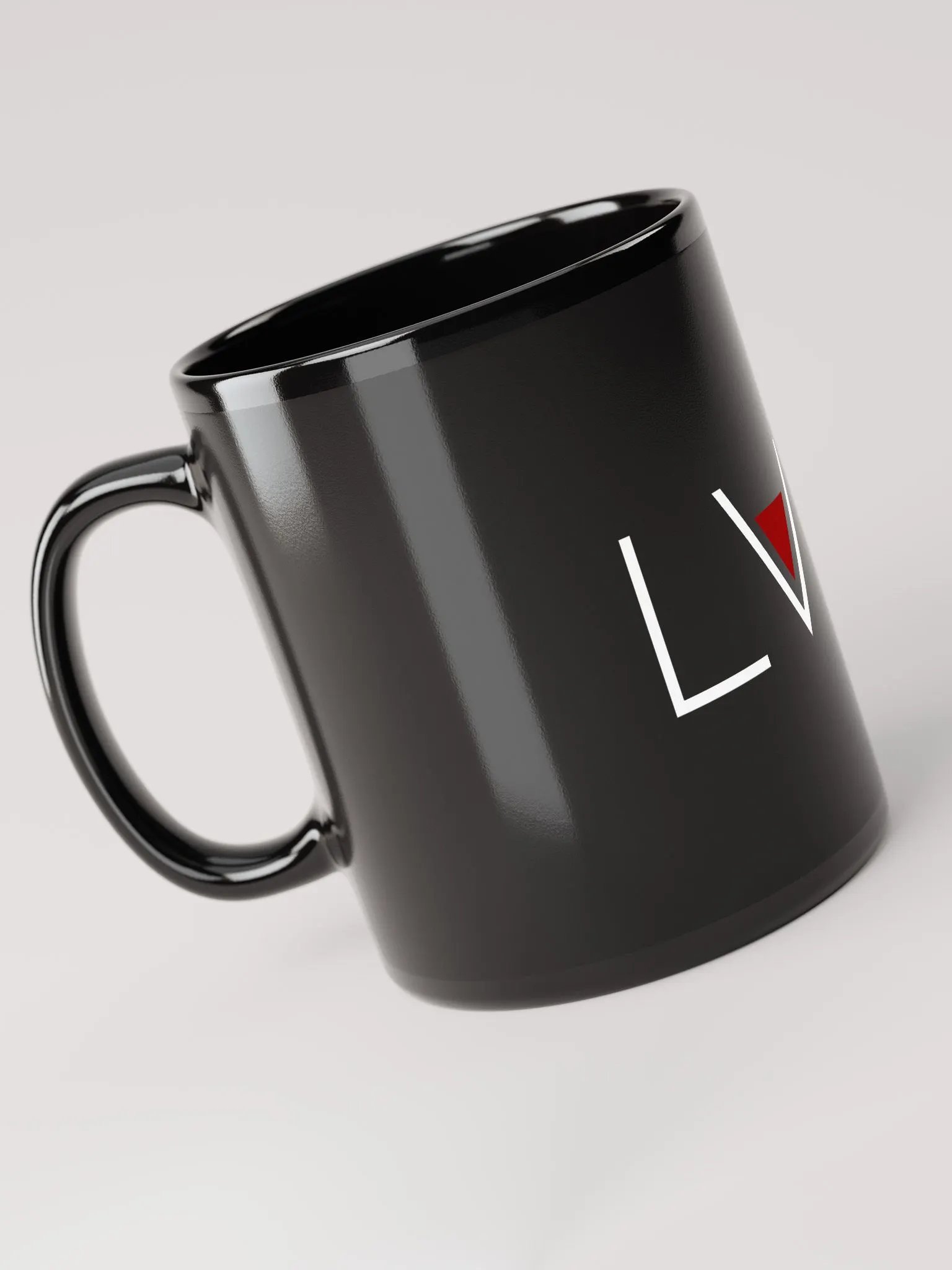 LVT8 Studio Black Glossy Mug product image (5)