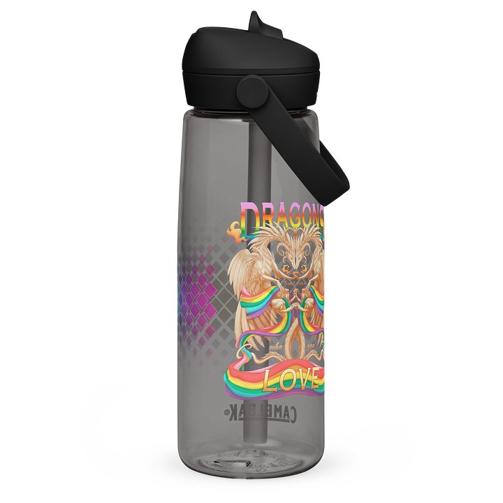 Pride Dragons Flip Straw Water Bottle product image (2)