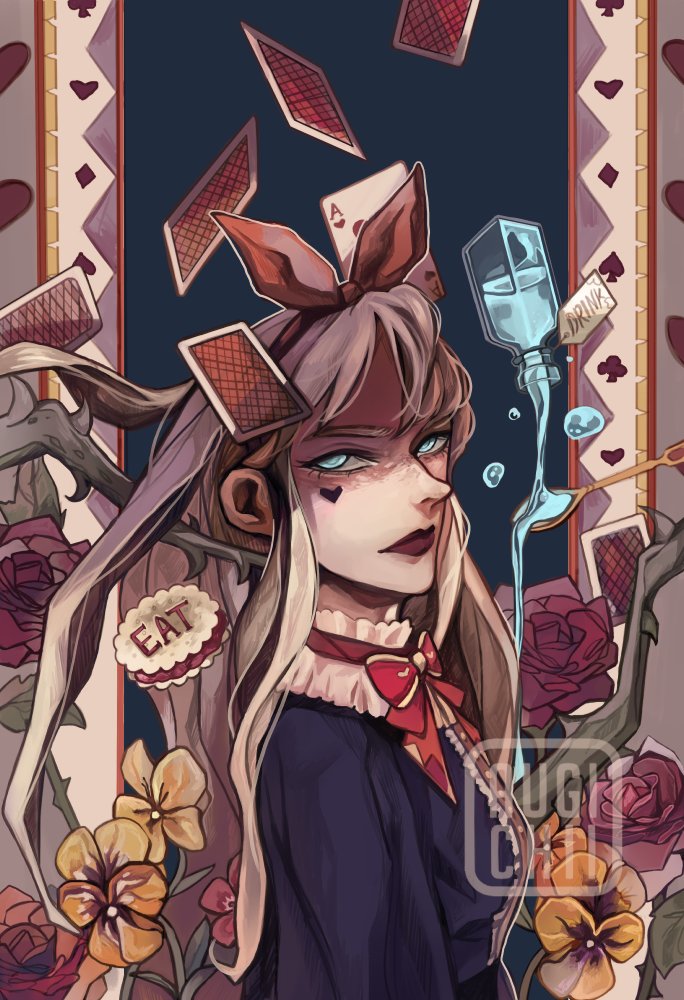 ⚫Alice in Wonderland - OC // 2018 Prints product image (1)