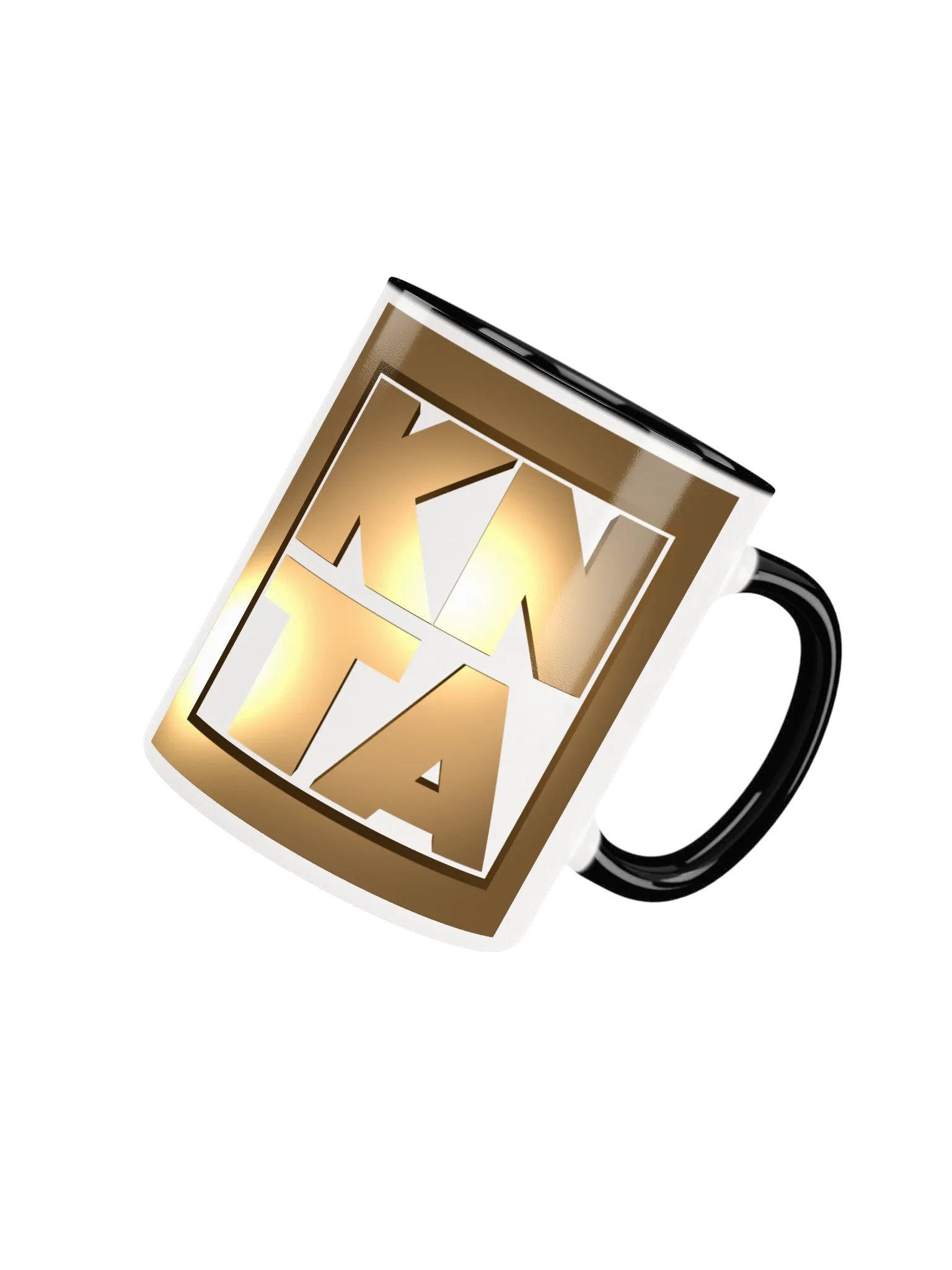 KNTA Gold Ceramic Mug product image (4)