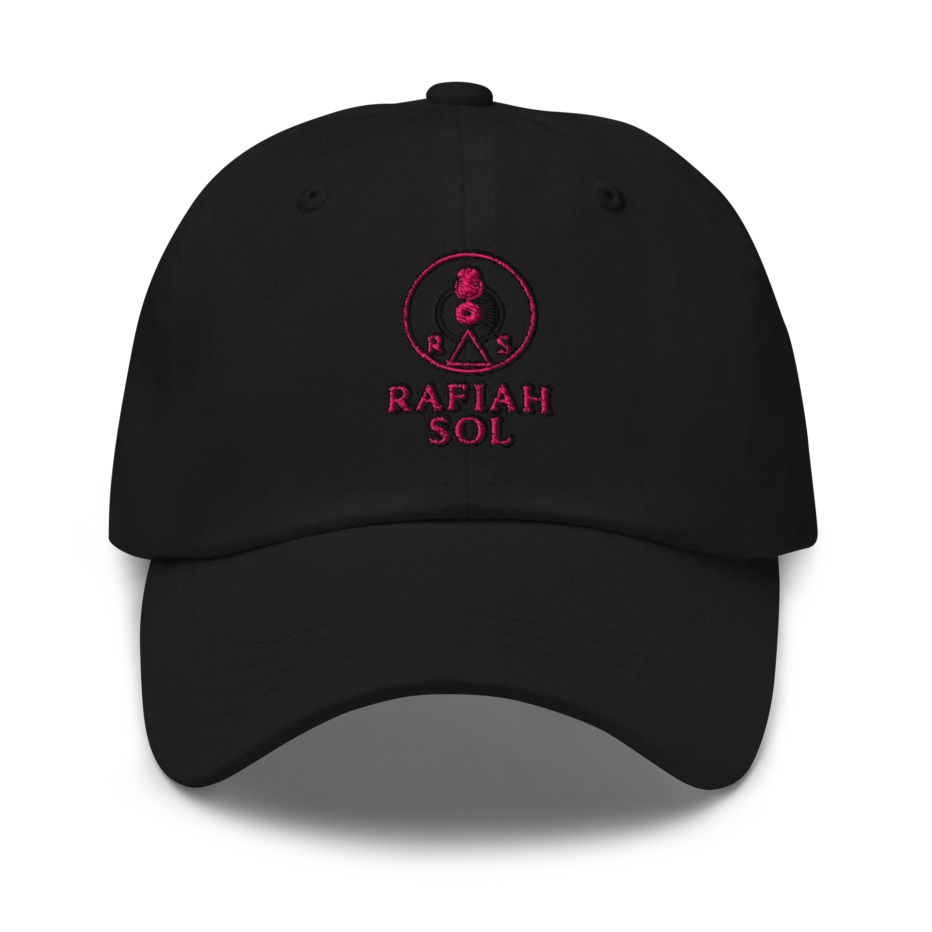 RAFIAH SOL Vintage Mic Logo Dad Hat product image (1)