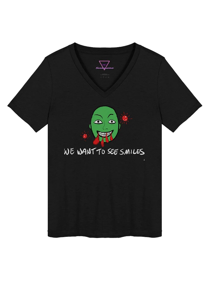 The Real Grinch V-neck tee product image (1)